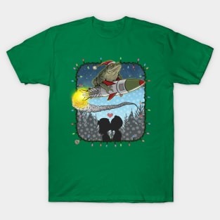 Kissing under the Missile Toad T-Shirt